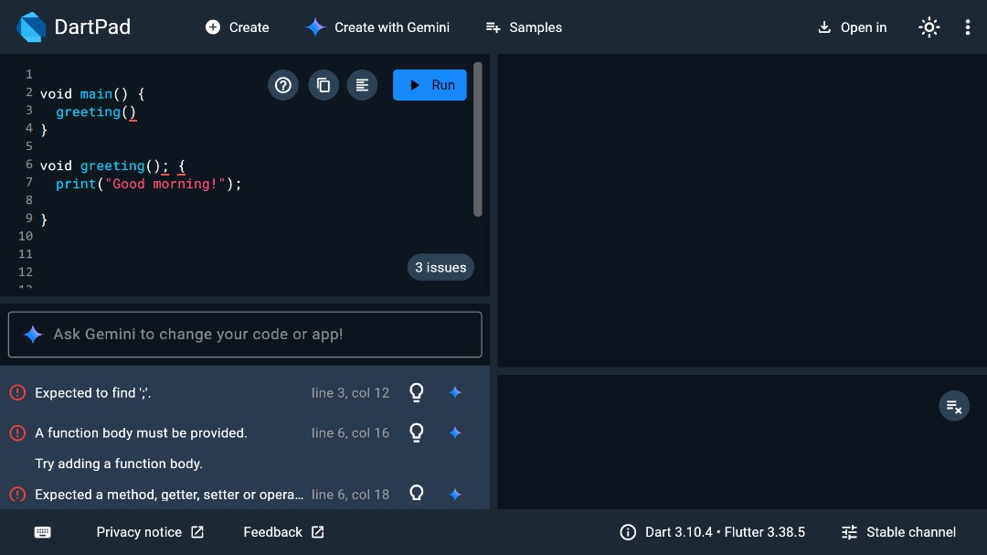 Zenith_Nomso's tweet photo. As a beginner, I spent hours debugging a piece of code.
The bug? One missing semicolon 🤭
Can you spot it? 👀
With progress, these mistakes become easier to shake off.
#mobileapptesting #CodingJourney https://t.co/TdVBccTBB7