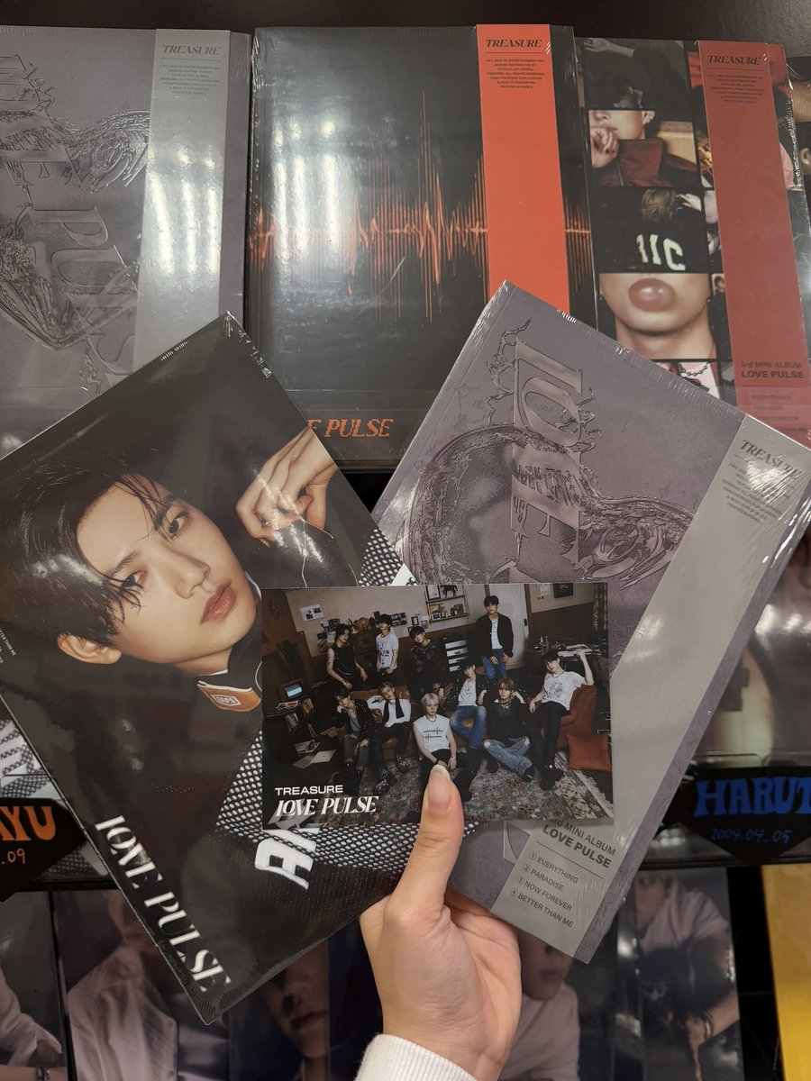 TREASURE】 3rd MINI ALBUM『#LOVEPULSE』 当店在庫ございます