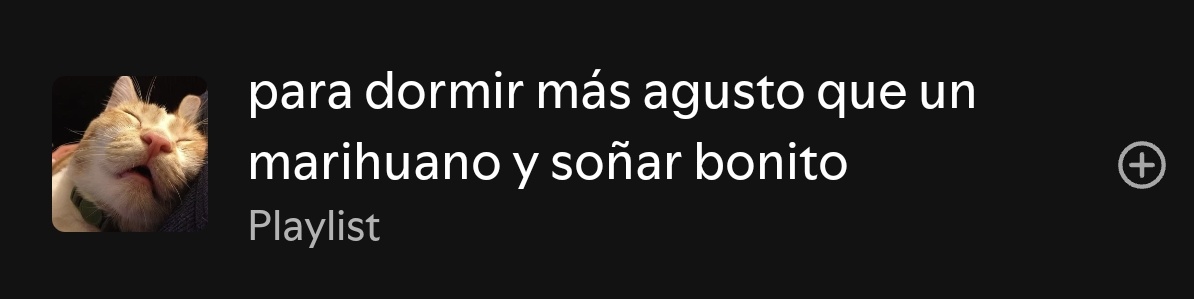 Tocó escuchar esta playlist