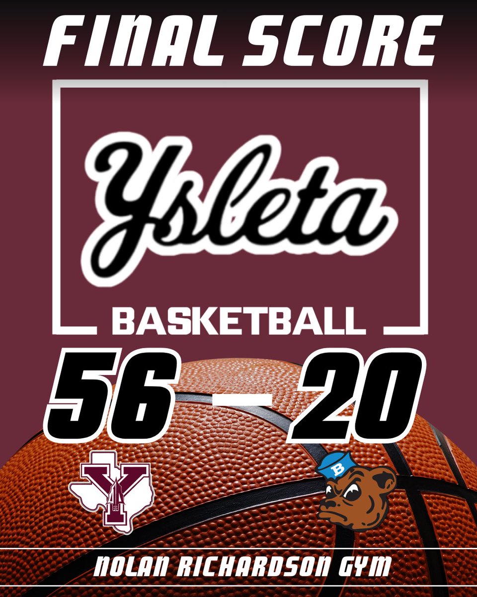 YsletaGBB's tweet photo. Final
Lady Indians 56
Bowie 20

Leading scorers:
Kimberly Charles 12 points 
Alexa Estrada 11 points, 12 rebounds 
Emily Cinco 8 points 

@Fchavezeptimes @Prep1USA @TXHSGBB @Tabchoops https://t.co/4V1vzHdG5y