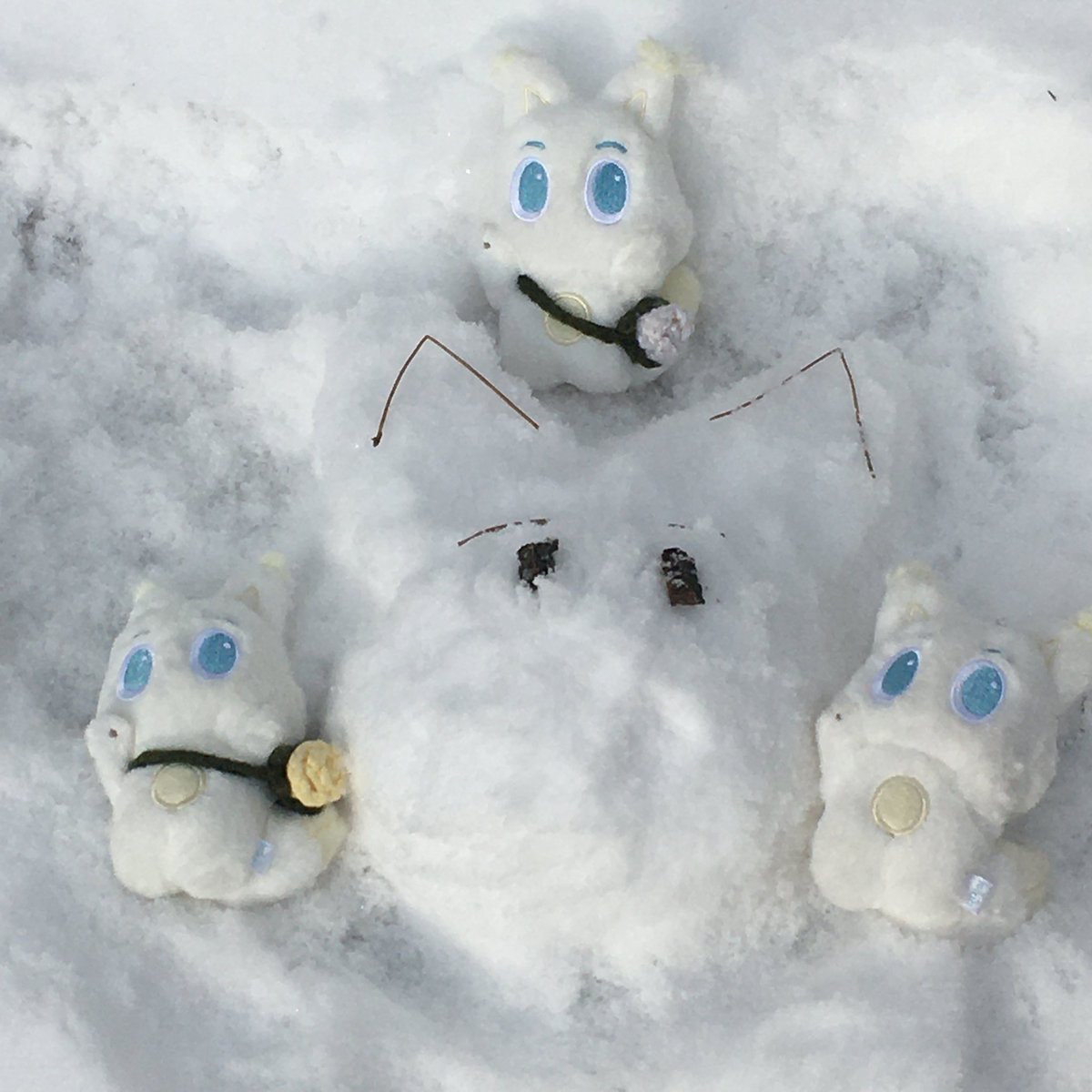 junee_S2's tweet image. 눈절미를 만들어 보았어요..❄️💛