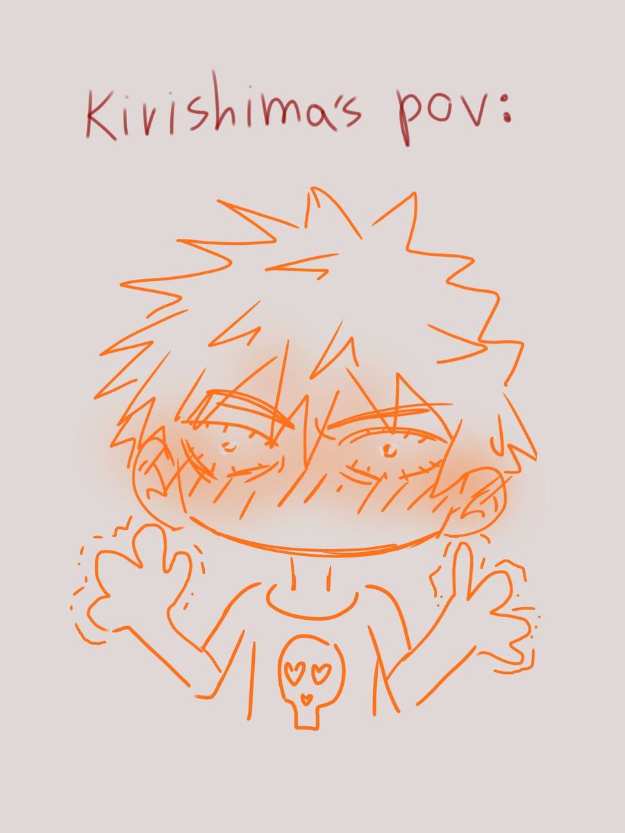 _tasume's tweet image. bakugo pls relax he's already your boyfriend 
#kiribaku