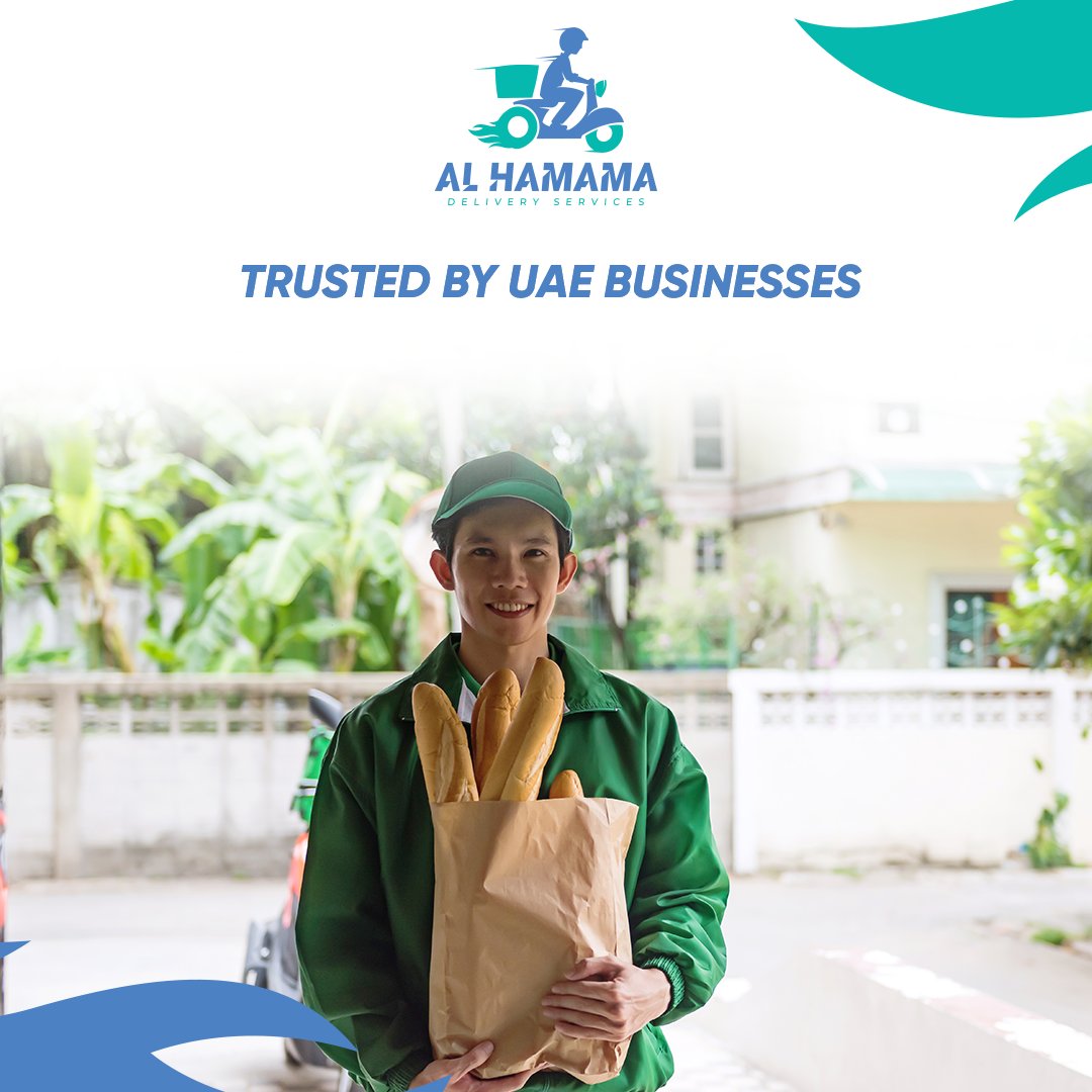 Businesses rely on Al Hamama for reliable, fast, and professional delivery services across the UAE.
 📞 +971 50 655 4987 | 📧 info@al-hamamadelivery.com | 🌐 al-hamamadelivery.com