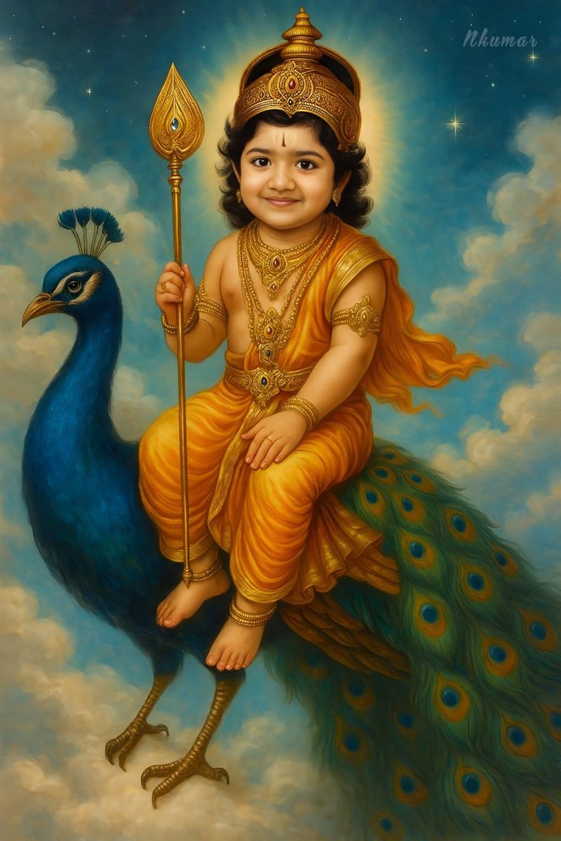 cst0151's tweet image. The divine radiance of Lord Murugan, sovereign of the mountains, destroys ignorance and illuminates our lives with indomitable courage, valor, and absolute truth.