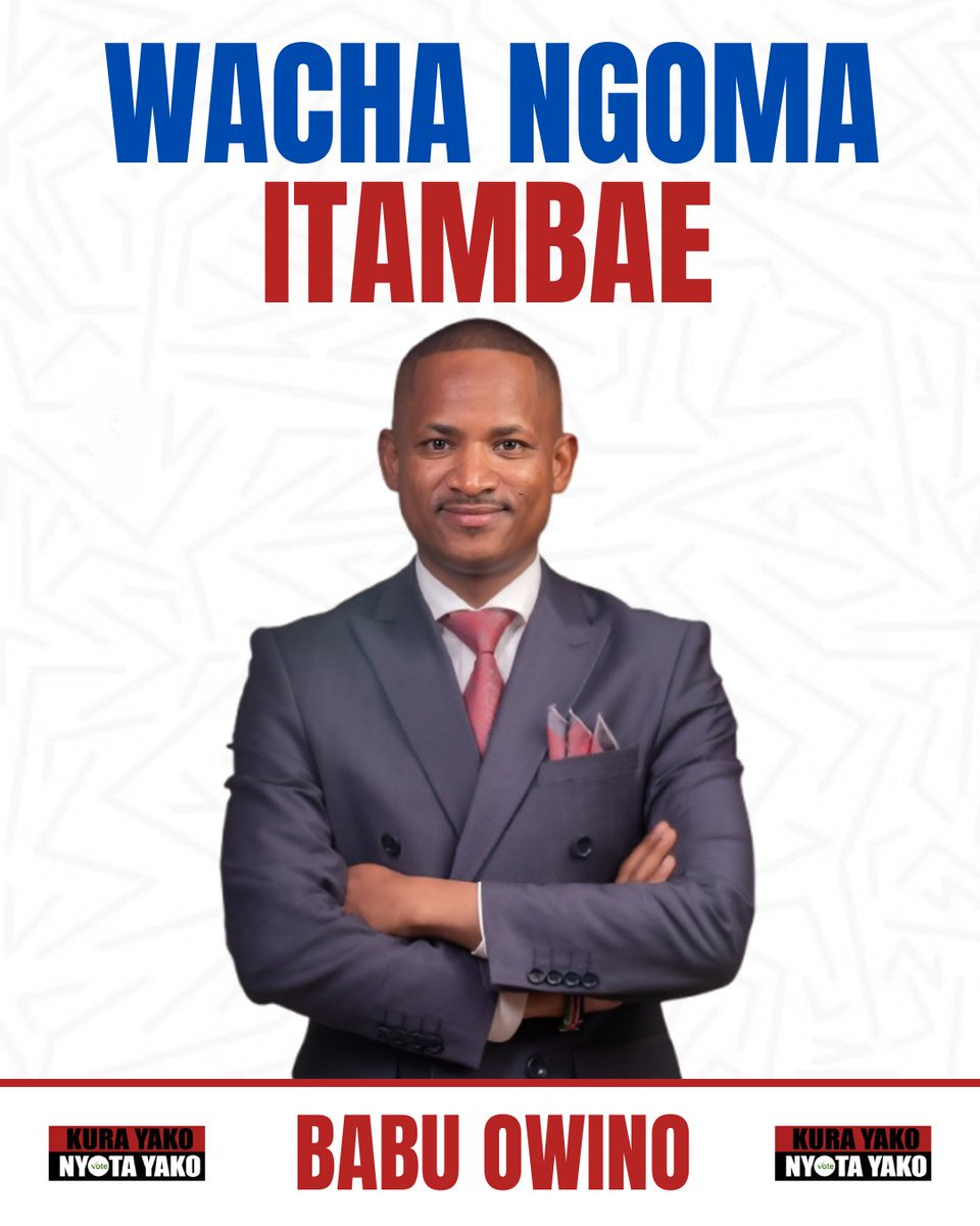 Its_Ernesto__'s tweet image. Babu Quits Nairobi following violent confrontation with Alai, repositioning himself in Kisumu County to push for peace, reform, and people centered governance as Babu 4 Kisumu Governor