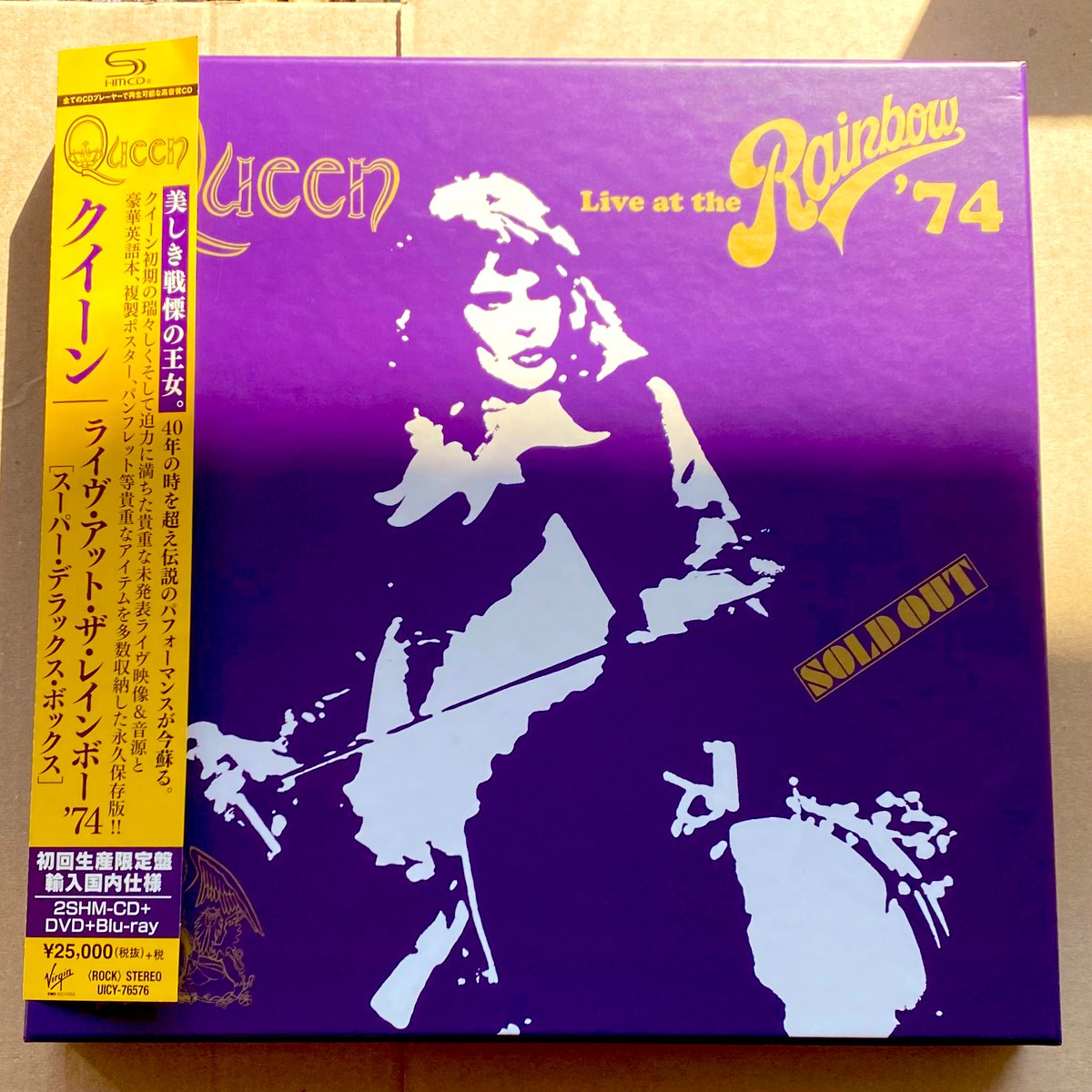 CD新入荷💿】 🦁クイーン🇬🇧 『ライヴ・アット・ザ・レインボー '74