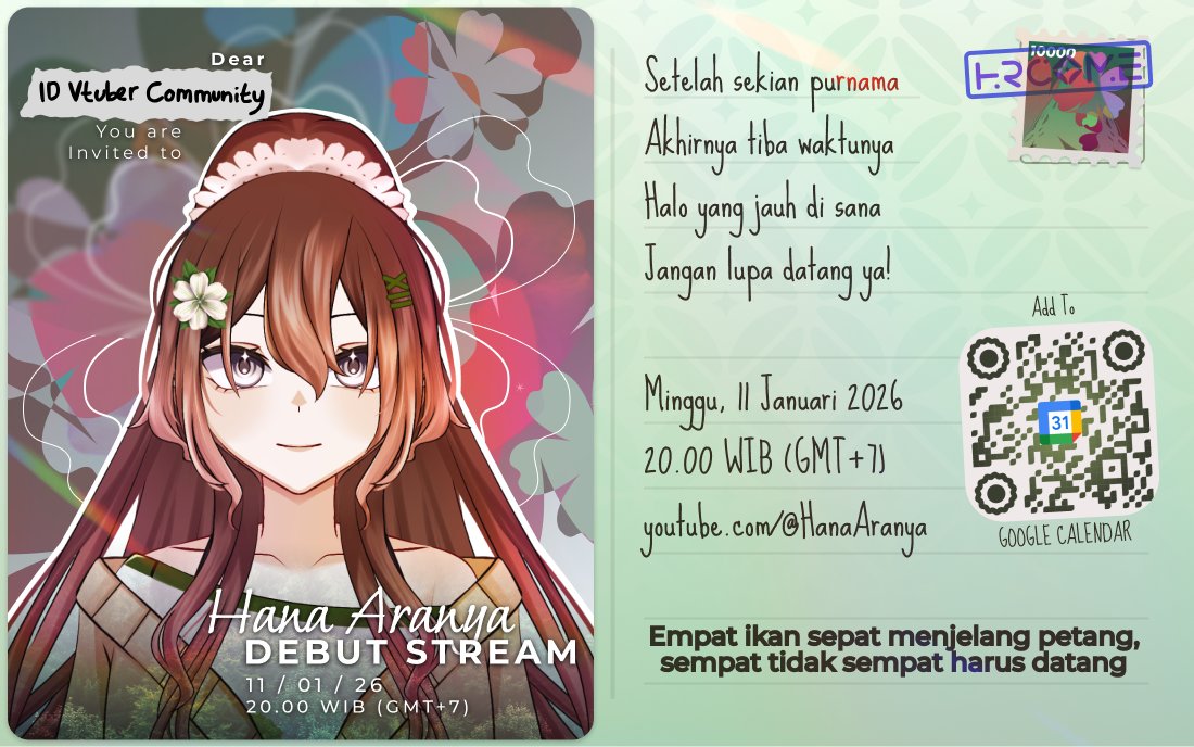 Hana Aranya 【HRCOME】🌼| SSB COVER IS OUT NOW! tweet media