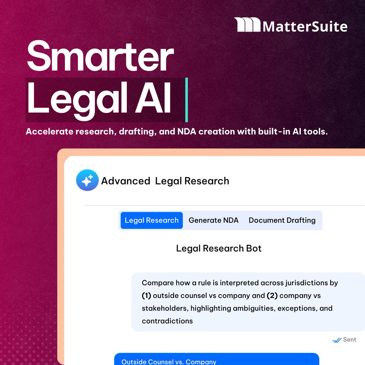 MatterSuite tweet media