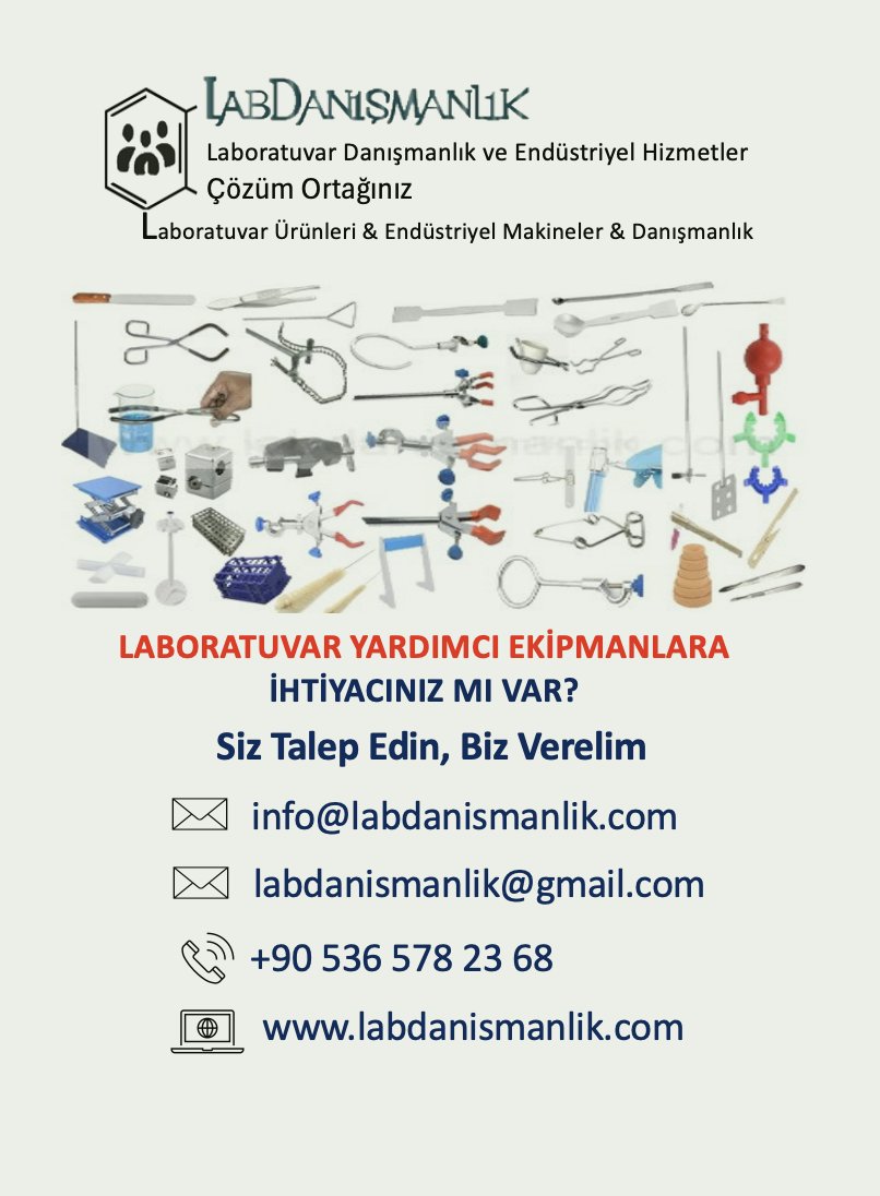 labdanismanlik's tweet photo. Laboratuvar Yardımcı Ekipman ihtiyaçlarınız için bize ulaşabilirsiniz;
https://t.co/V3ulHM3VF7
info@labdanismanlik.com
labdanismanlik@gmail.com
+90 536 57 23 68
#laboratuvarürünleri #labdanismanlik
https://t.co/TC69uWe8HB https://t.co/RAzysCUoQ1