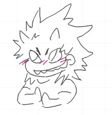 Neon_Sharky's tweet image. Bakugo back muscles on whiteboard hehe #krbk #bkkr #katsukibakugou #mha