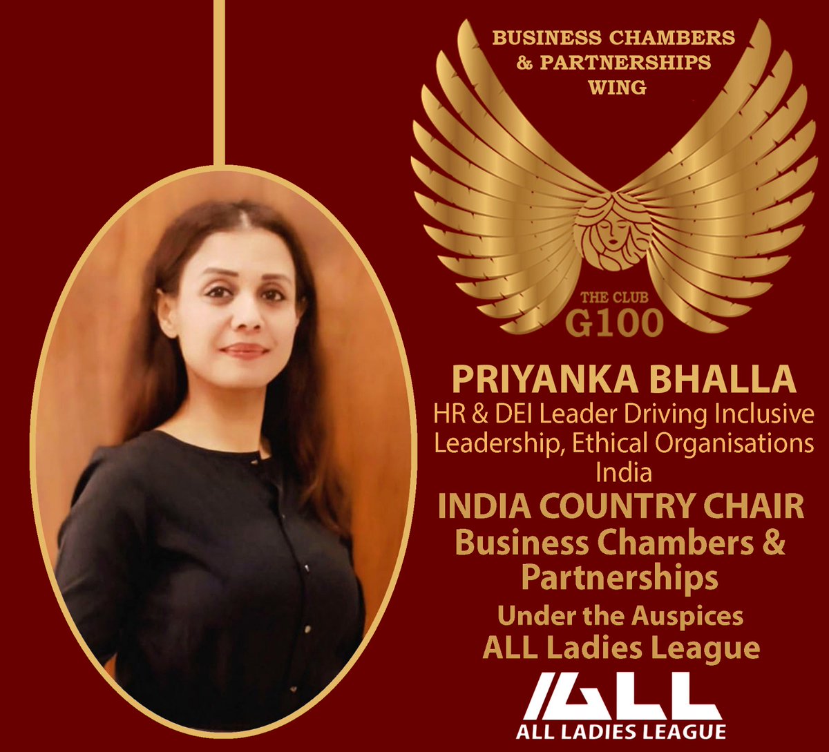 QuestAddnPranks's tweet photo. Honoured to serve as India Country Chair – Business Chambers &amp; Partnerships, ALL | G100.
Uniforms may change — the urge to serve doesn't.
Open to collaborating with organisations &amp; individuals committed to women empowerment, education &amp; inclusion.
#G100 #ALLLADIESLEAGUE
#India https://t.co/zqxuhppg8m