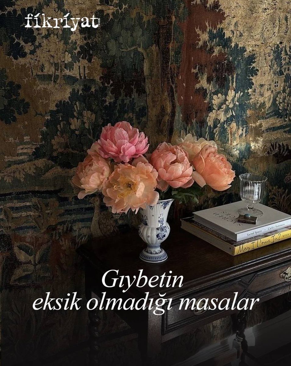 Oturmayı reddettiğim masalar 🪑✨