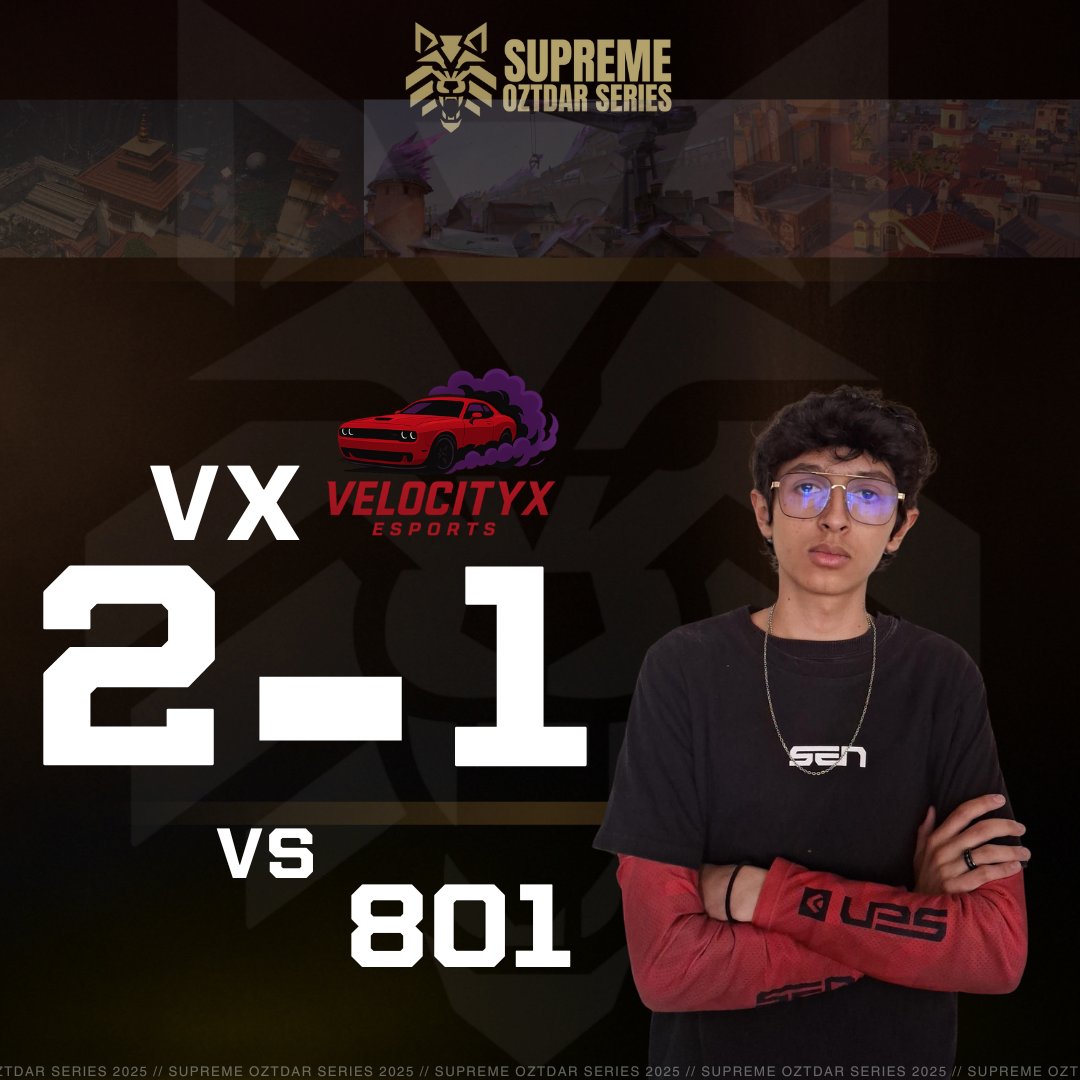 Fue un COMEBACK claro <a href="/VelocityXTeam/">VelocityX Esports</a> 
Tras caer en Haven (13–1), el equipo ajustó, respondió y dio vuelta a la serie con autoridad.

📍 Resultados
• Haven (pick ATENAS 801): 13–1 ATENAS 801
• Corrode (pick VX): 13–7 VelocityX
• Sunset (decisivo): 13–9 VelocityX

Cuando el