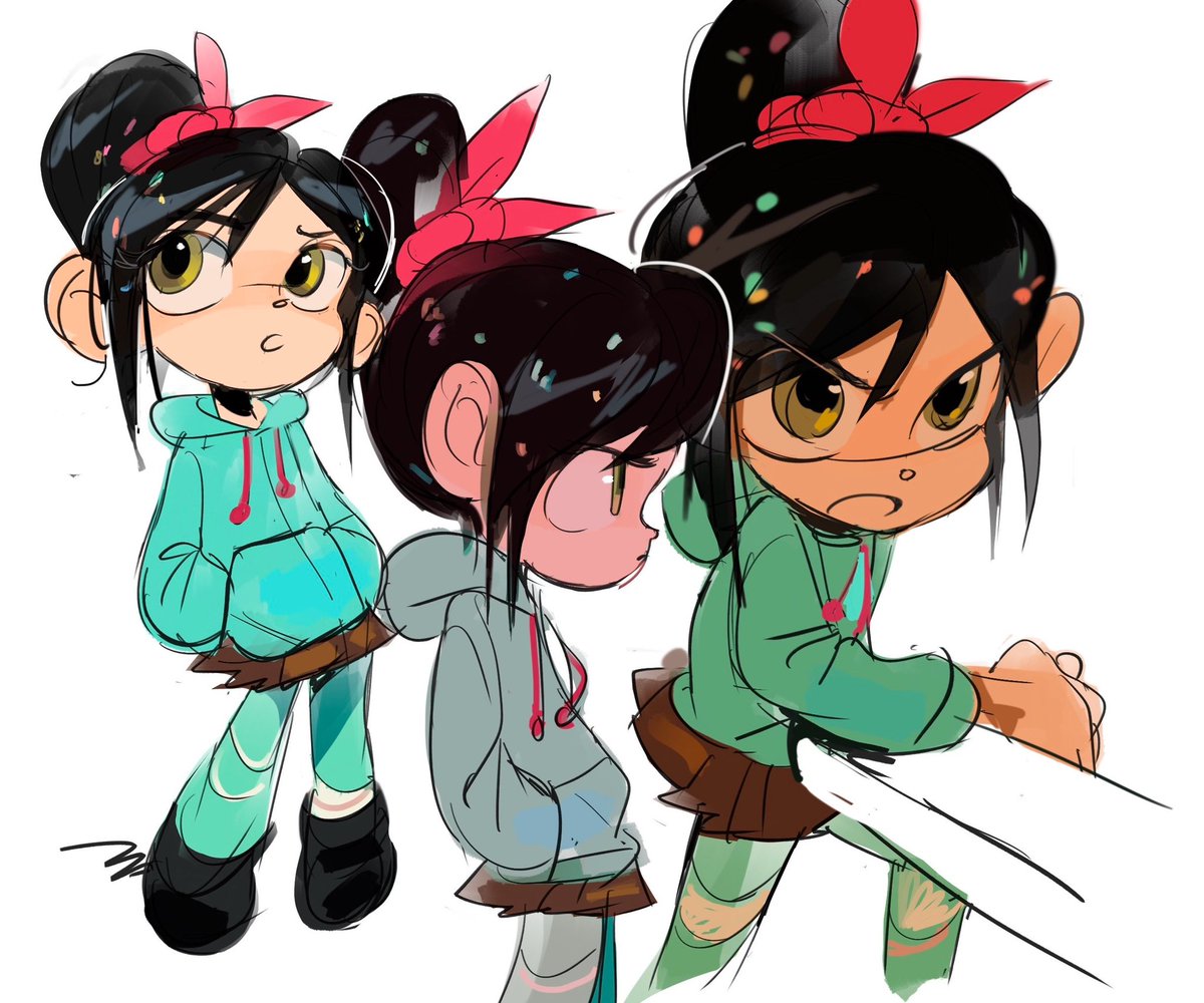 arrcticc_fish's tweet image. Vanellope you’ll always be my fav