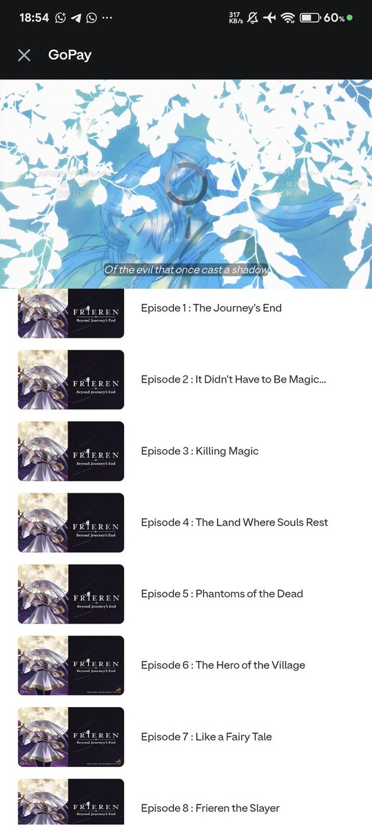 Hidup jadi lebih simpel sejak tau GoPay bisa buat nonton anime. Bayar-bayar lancar, hiburan pun tetap jalan terus 💸🚀