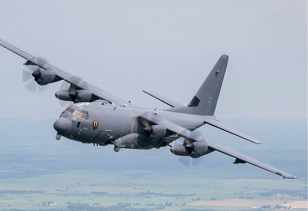 Two US Air Force AC-130J Ghostrider gunships arrived at RAF Mildenhall. 

The heavy weaponry is being brought in.