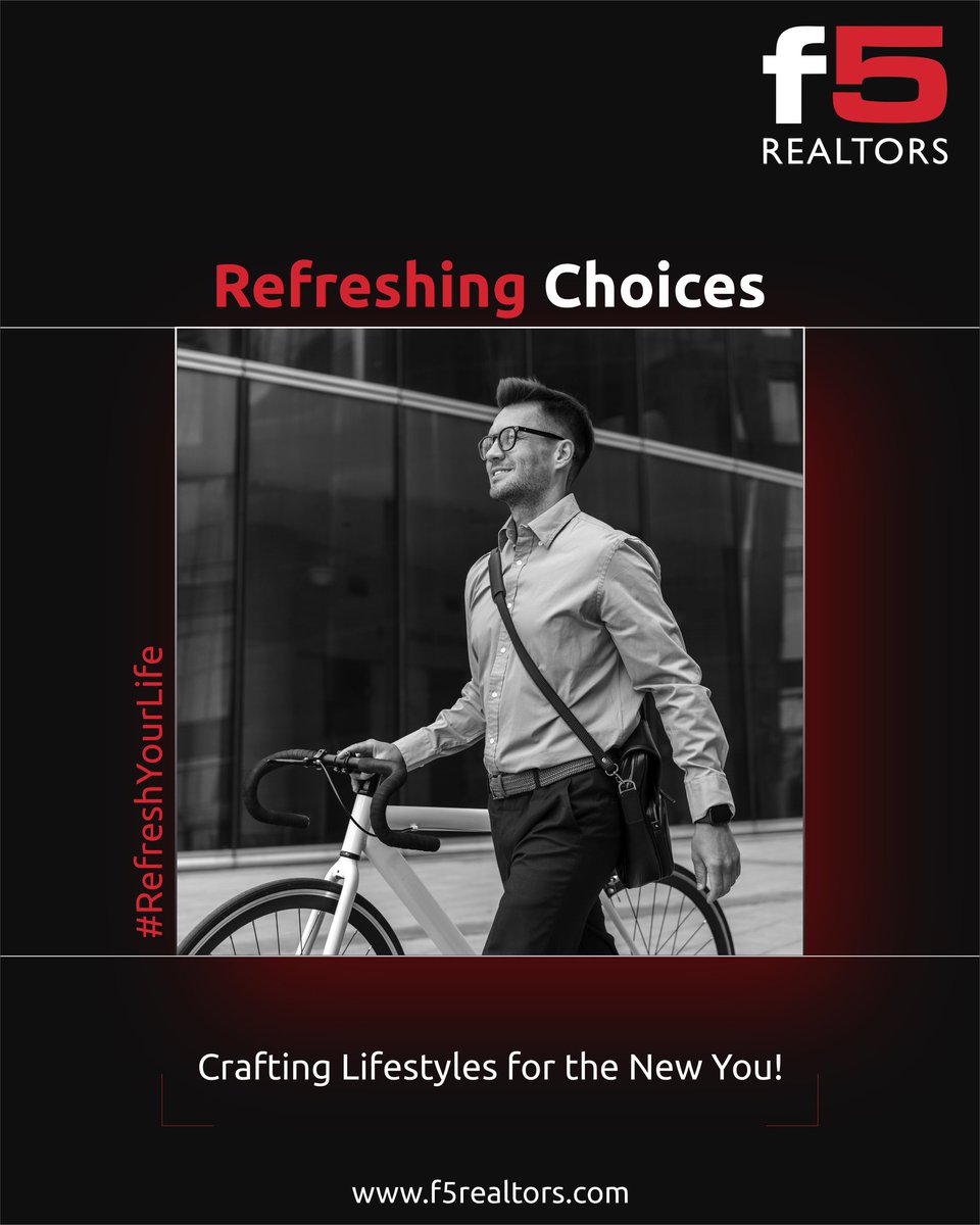 F5Realtors's tweet photo. #RefreshYourLife
New goals. New rhythm. New you.

At F5 Realtors, we curate addresses that match the way you actually live today—walkable neighbourhoods, smarter layouts and communities that keep you active, connected and inspired.
➦https://t.co/khI7uLX10D

#F5Realtors https://t.co/iIWLGe1RFR