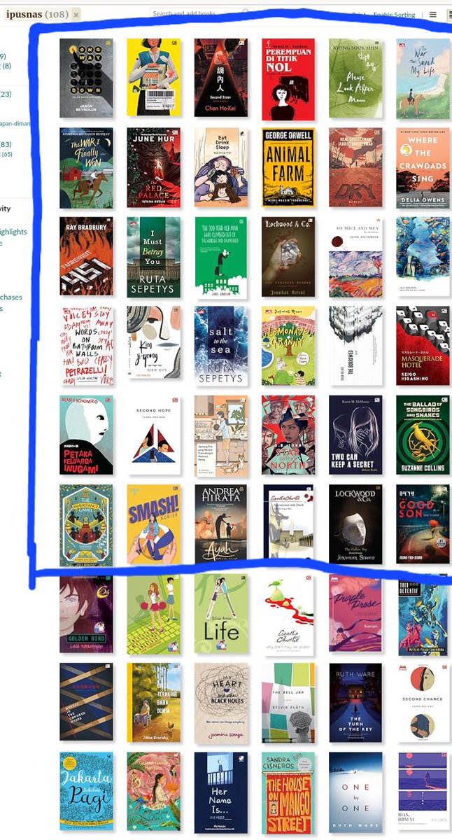 zuiradDane11's tweet photo. @basebuku Semua buku ini tersedia di Ipusnas.
Kotak biru 5-4 ☆, Kotak merah 2-1 ☆, https://t.co/12NOT7B1TH