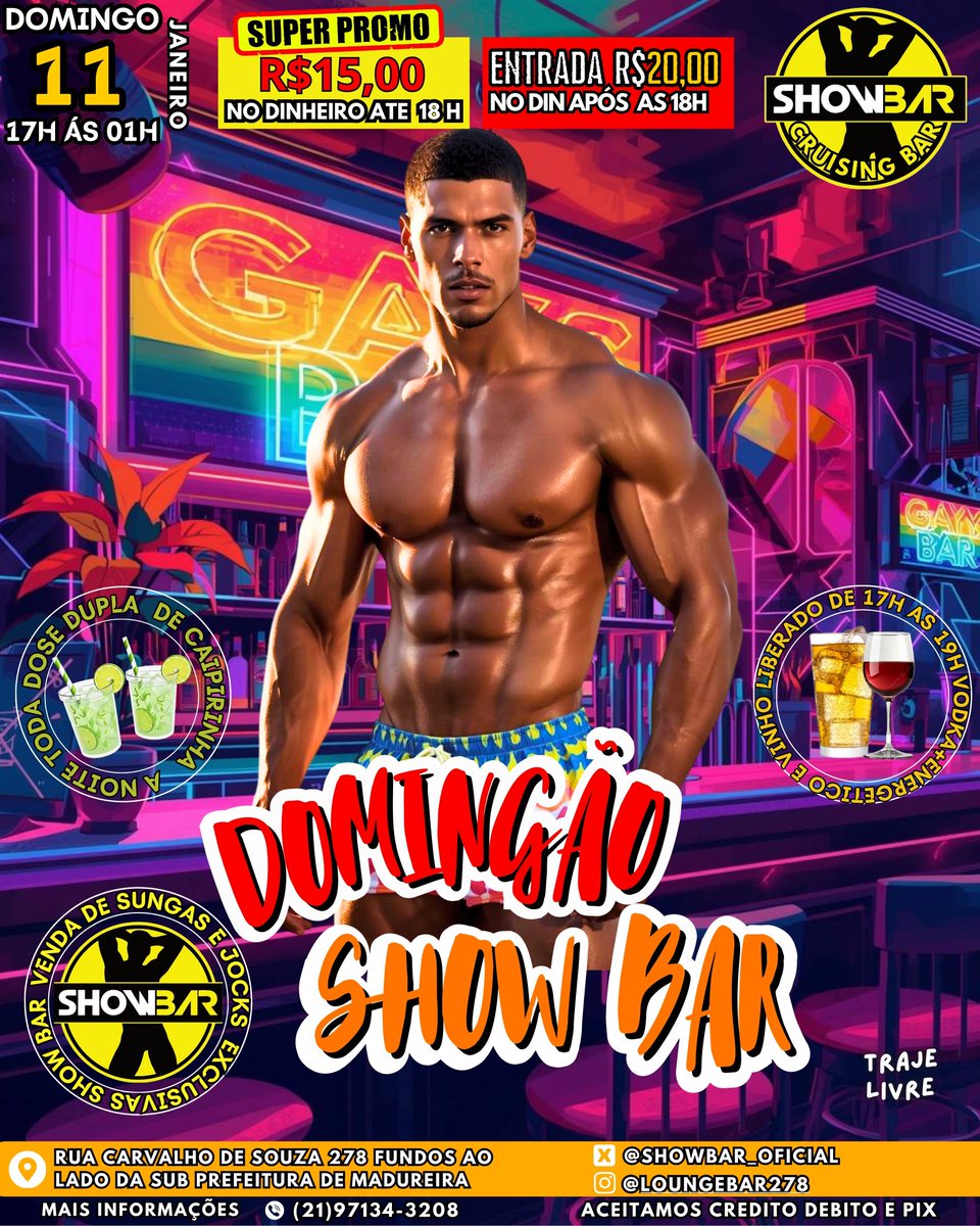 🔥SIGAM NOSSO INSTA E GRUPOS NO ZAP E FIQUEM POR DENTRO DAS NOVIDADES 🔥

INSTAGRAM (NOVO)
instagram.com/loungebar278?i…

GRUPO OFICIAL
chat.whatsapp.com/LUQMXe4ZKjS2Sn…

GRUPO EVENTO OPEN DRINK 
chat.whatsapp.com/KnfNNKPCT2KHjj…