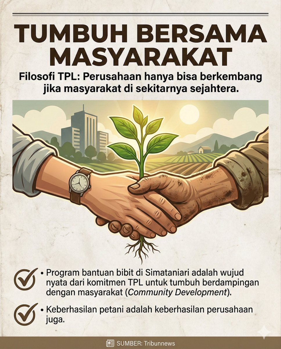 Dari tanah yang digarap bersama, lahir harapan baru. Inilah cerita sinergi masyarakat lokal dan Toba Pulp Lestari dalam membangun ekonomi berkelanjutan yang berakar kuat