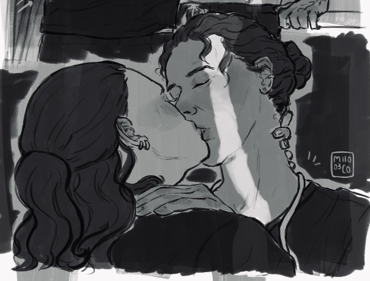 Milo03c's tweet image. Felt like drawing them for celebration #garsantos s2 predictions 😛#thepitt