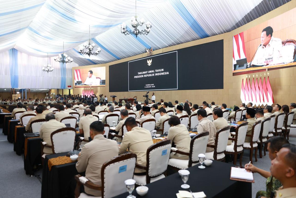 Presiden RI Prabowo Subianto memaparkan secara mendalam mengenai visi besar pemerintahannya yg dirangkum dalam "Strategi Transformasi Bangsa". Strategi ini bukan sekedar wacana, melainkan hasil kajian mendalam selama puluhan tahun yg bertujuan utama membawa Indonesia menjadi