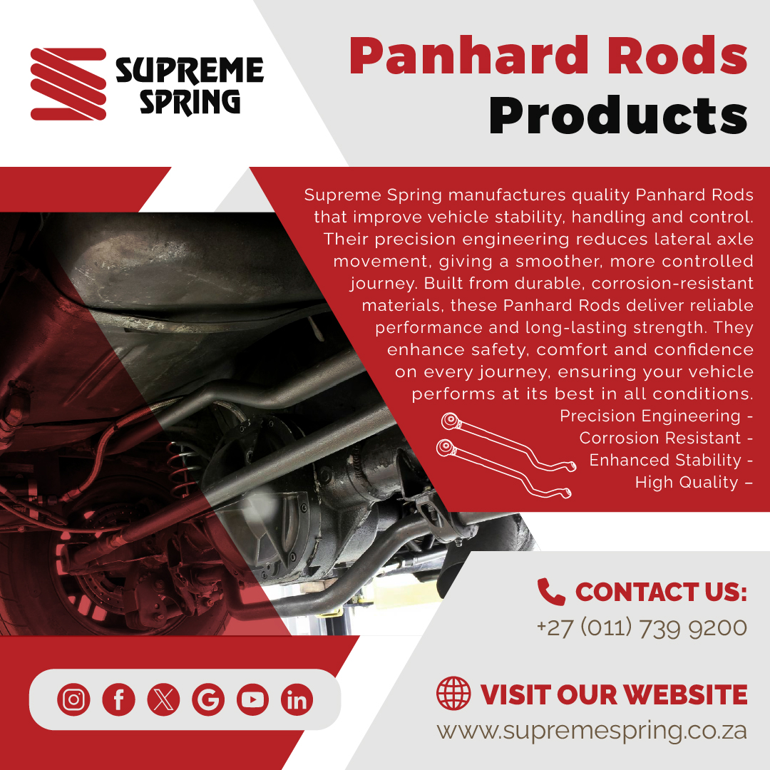 Supreme_Spring's tweet photo. Engineered for OEM Excellence – Panhard Rods 🚗

Supreme Spring manufactures high-quality Panhard Rods developed exclusively for high-volume OEM applications. 

https://t.co/eQsmZCny0K

#SupremeSpring #PanhardRods #Innovation #Excellence #Engineering https://t.co/ORKxenP25M