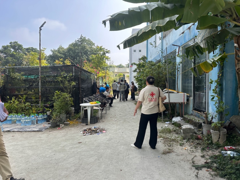fourmea's tweet photo. Stop building a hospital under the label of “Chinese Aid” while bulldozing Villingili. This so-called hospital project will destroy our community, environment, and biodiversity. Stop this project now. @China_Amb_Mdv @MFA_China @MMuizzu https://t.co/zm6nDpUJdb