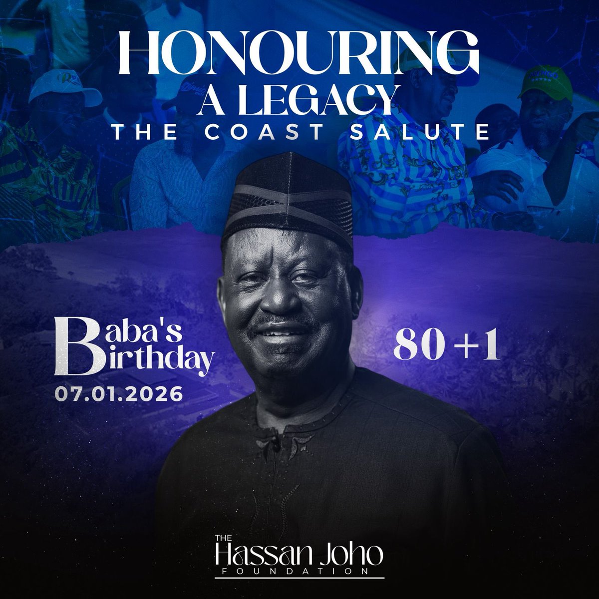 He may be gone but his lessons will endure in generations to come. #HonouringALegacy