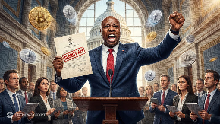 The_NewsCrypto's tweet image. CLARITY Act Moves to Senate Markup Next Week, Tim Scott Says🏛️📜

To Know More👇
thenewscrypto.com/clarity-act-mo…

#CLARITYAct #CryptoRegulation #TimScott