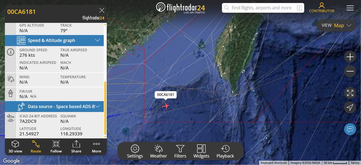 TaiwanADIZ tweet media