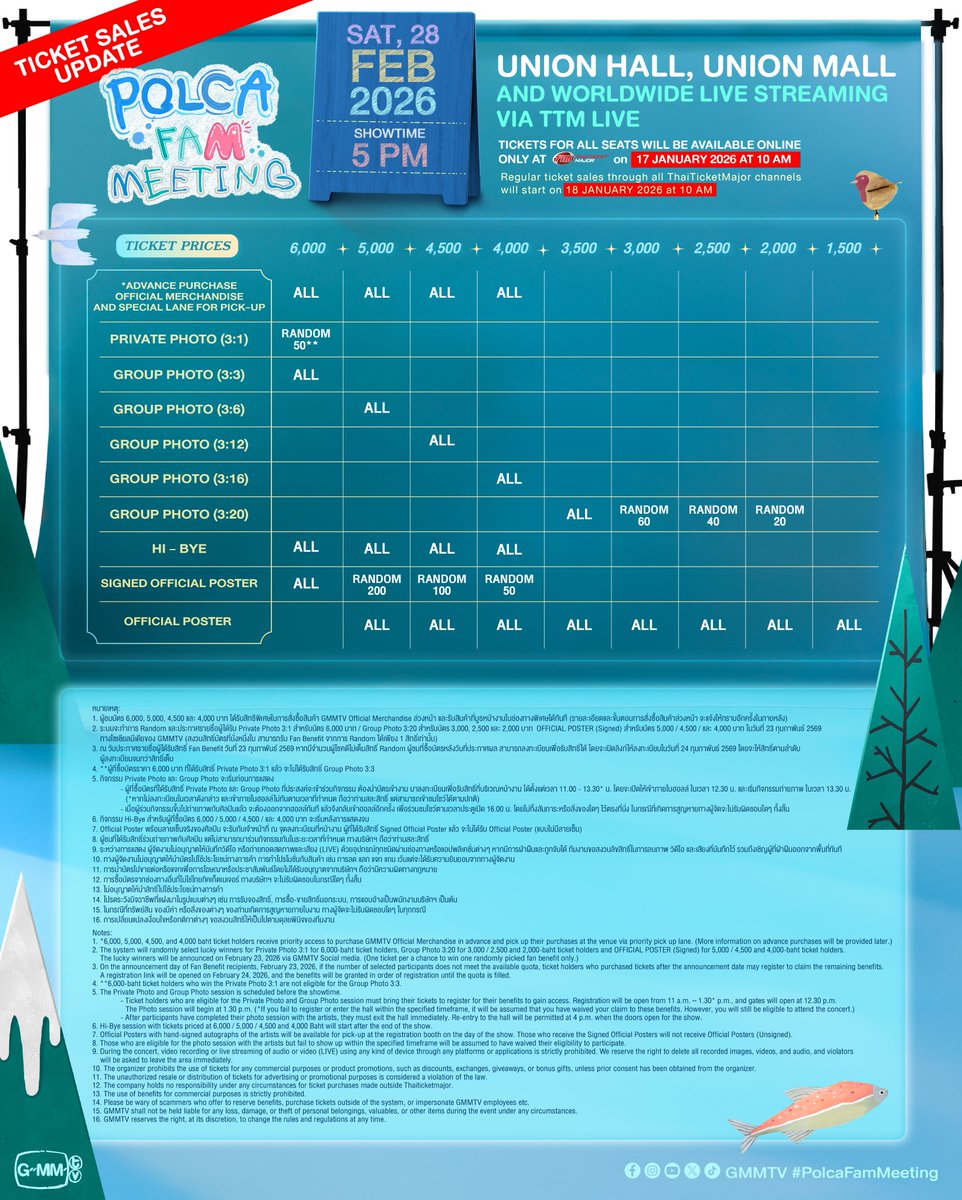 RealEntOfficial's tweet image. งาน #PolcaFamMeeting แจ้งเลื่อนวันจำหน่ายบัตร ล็อกคิวกดบัตร 17 ม.ค.นี้ “โพก้าซัง-เต-นิว” จับมือมอบของขวัญปีใหม่ที่ดีที่สุด พร้อมเปิดบ้านเติมเต็มทุกความอบอุ่น! แล้วพบกันใน วันเสาร์ที่ 28 กุมภาพันธ์ 2569 เวลา 17.00 น. เป็นต้นไป ณ ยูเนี่ยน ฮอลล์ ชั้น F6 ศูนย์การค้ายูเนี่ยน มอลล์