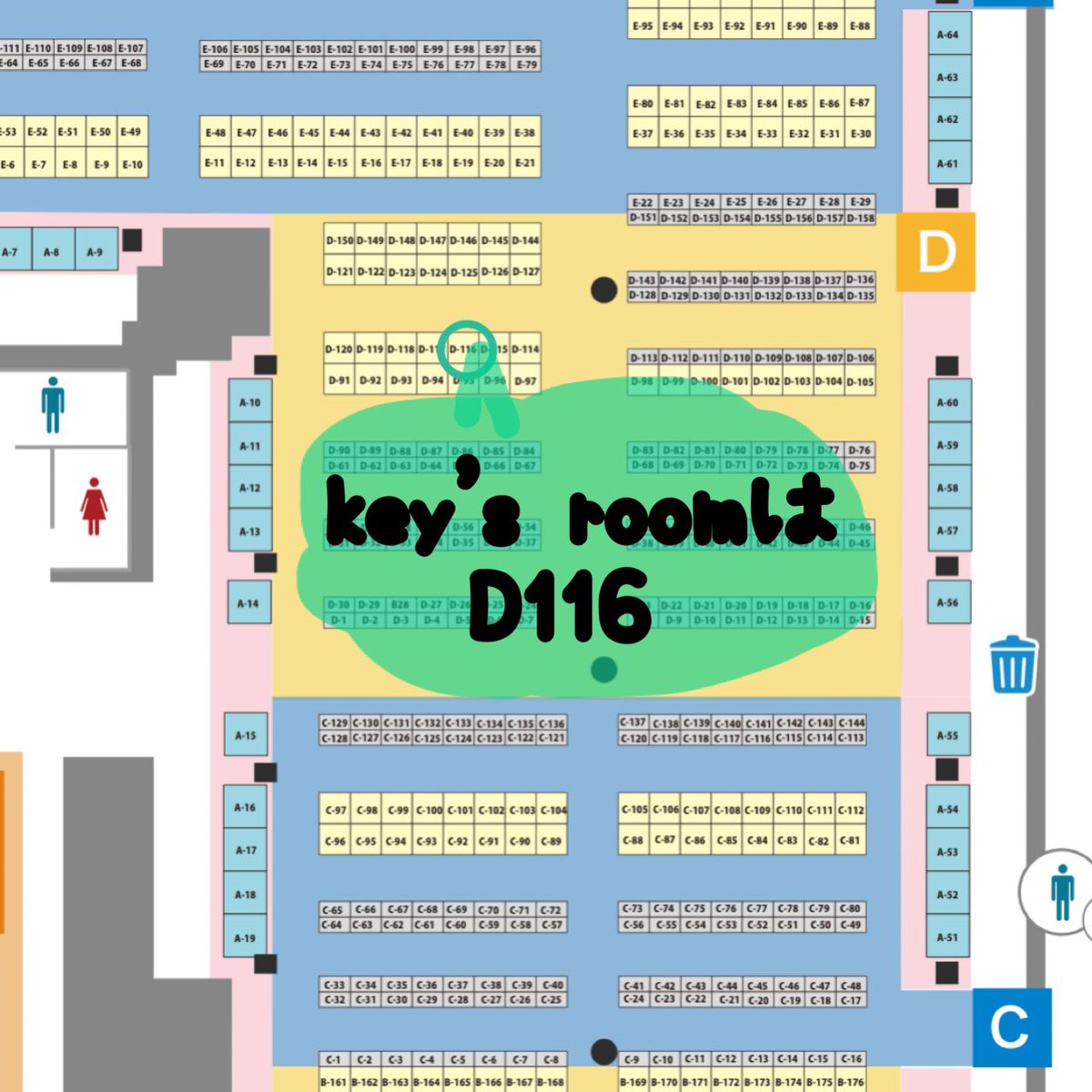 key's room デザフェス南4 R375 tweet media