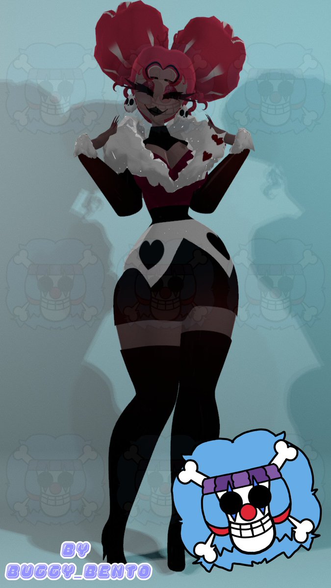 She's almost done! 
Her public demo and P2U version will be out tomorrow!!
I'll be sure to link em in another post!
~
#moibentoapproved #Bentoboxavis #hazbinhotel #HazbinHotelVelvette #Velvette #vrc #vrchat