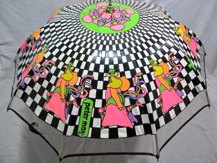 wendyOrourke's tweet photo. Kaleidoscopic Cosmic Jumper Funbrella 1968-70 #PeterMax https://t.co/vtZTUjbEA5