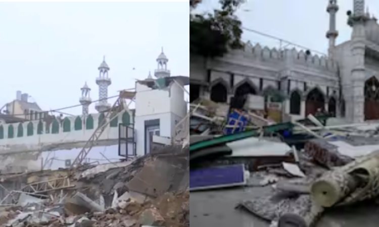 apnlivehindi's tweet image. दिल्ली तुर्कमान गेट हिंसा: अतिक्रमण हटाने की कार्रवाई के दौरान तनाव, नमाजियों ने कहा– ‘यह मस्जिद परिसर का हिस्सा था’ apnnews.in/india-news/del… 

#TurkmanGateViolence #DelhiEncroachment #MCDAction #HighCourtOrder