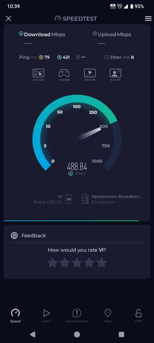 KeralaShortwave's tweet photo. #VodafoneIdea launched new 5G sites,with #Idukki district in Kerala becoming the 34th location to receive #Vi5G.
Download speeds of #500Mbps &amp;insane upload speeds of #100Mbps.!
Vodafone Idea Vi has now joined #Jio #Airtel in 5G,while only #BSNL left out!
What about your place? https://t.co/ZpSzOVFBbT