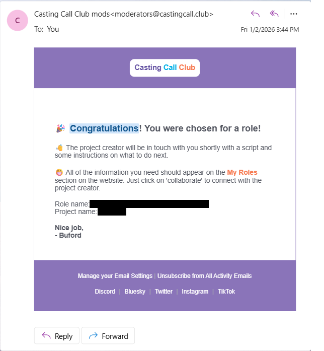 ceringquist's tweet image. Seeing this for the first time was life changing. I told myself 2026 would be the year I take voice acting seriously...please note the date😭🥰🙌 #blessed Less than 48 hours in and WE DID IT!!