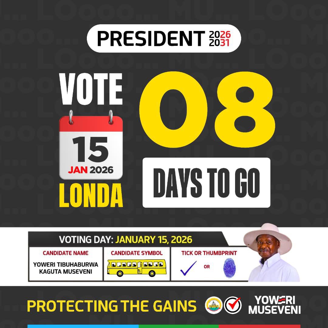 VictorNimusiima's tweet photo. #ProtectingTheGains
#VoteM7๐ https://t.co/iQpkbV2v2w