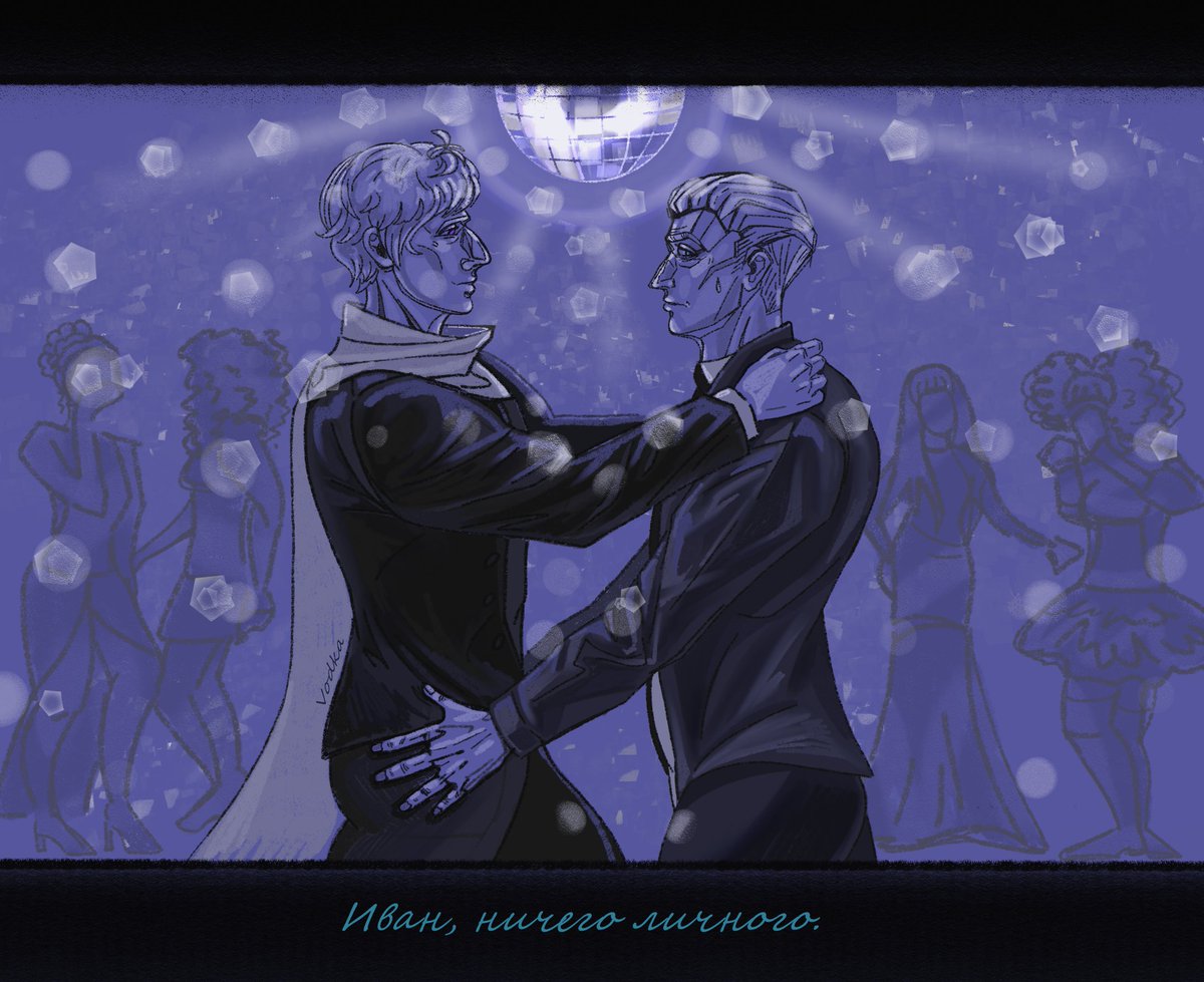 qzJG8yCXI9R9R7Y's tweet photo. #Hetalia 
#Russia 
#Germany 
#GerRus 

- Ivan, nothing personal.  
- Ludwig Beilschmidt, “nothing personal” is mentioned above. https://t.co/sZRuF8kvzb