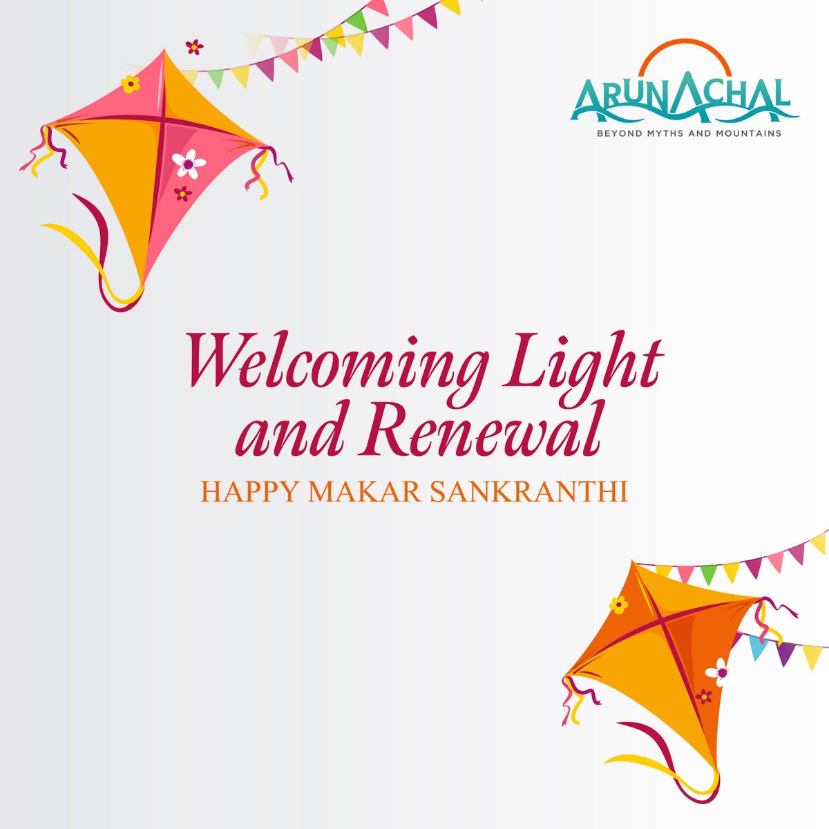 ArunachalTsm's tweet photo. Watch the Sun’s shift into Makara, bringing in the promise of new beginnings. Celebrate this Makar Sankranthi with gratitude, purity and the sweetness of fresh starts.
#MakarSankranti #FestivalOfHarvest #NewBeginnings #SunTransition https://t.co/eCRJTtdCAY