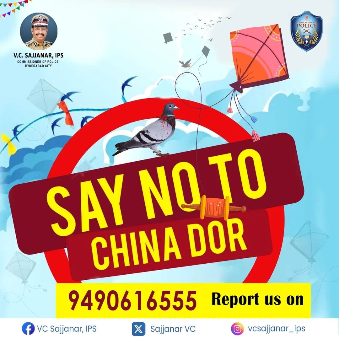 SAY NO TO CHINA MANJA