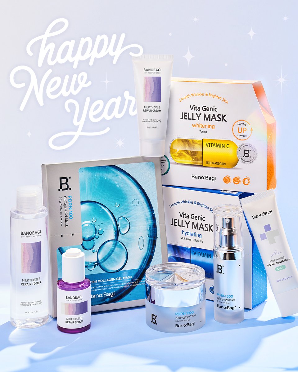 #プレゼントキャンペーン #EVENT

明けましておめでとうございます！
2026年も正直で、速い、違うダーマに歩み続けます。
今年もバノバギをよろしくお願いします 💙
ということでバギがご用意した新年プレゼント！

抽選で5名様に【PDRNアンチエイジングクリーム】をプレゼントいたします🎁