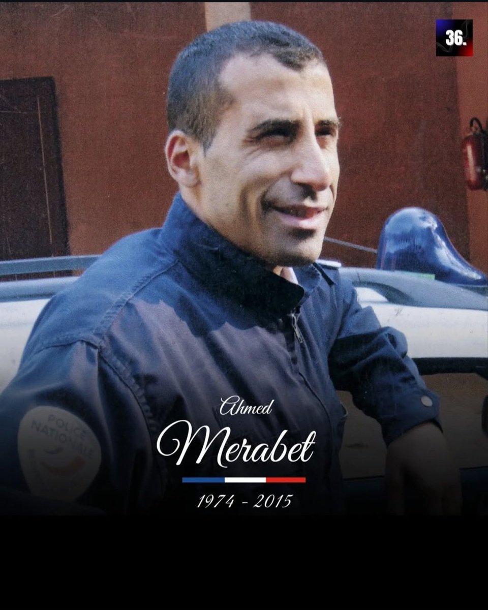 36_qdo's tweet image. Hommage à Ahmed Merabet, policier froidement assassiné par les frères Kouachi le 7 Janvier 2015.

N'oublions jamais