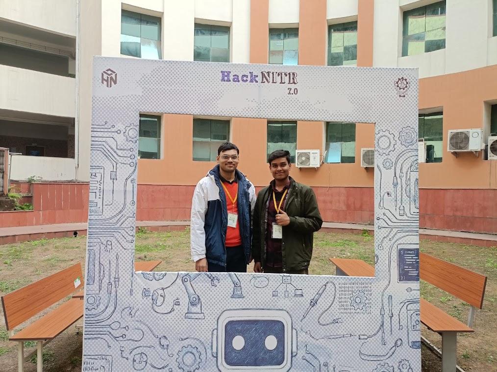prabuddhaxdev's tweet photo. Had an amazing time at #HackNITR7 at NIT Rourkela (3โ4 Jan 2026)!
An exciting and intense hackathon experience with lots of learning, collaboration, and proud to finish among the top finalists ๐
#BuildInPublic #LearningInPublic #LearningJourney https://t.co/oIqdOr9zVt