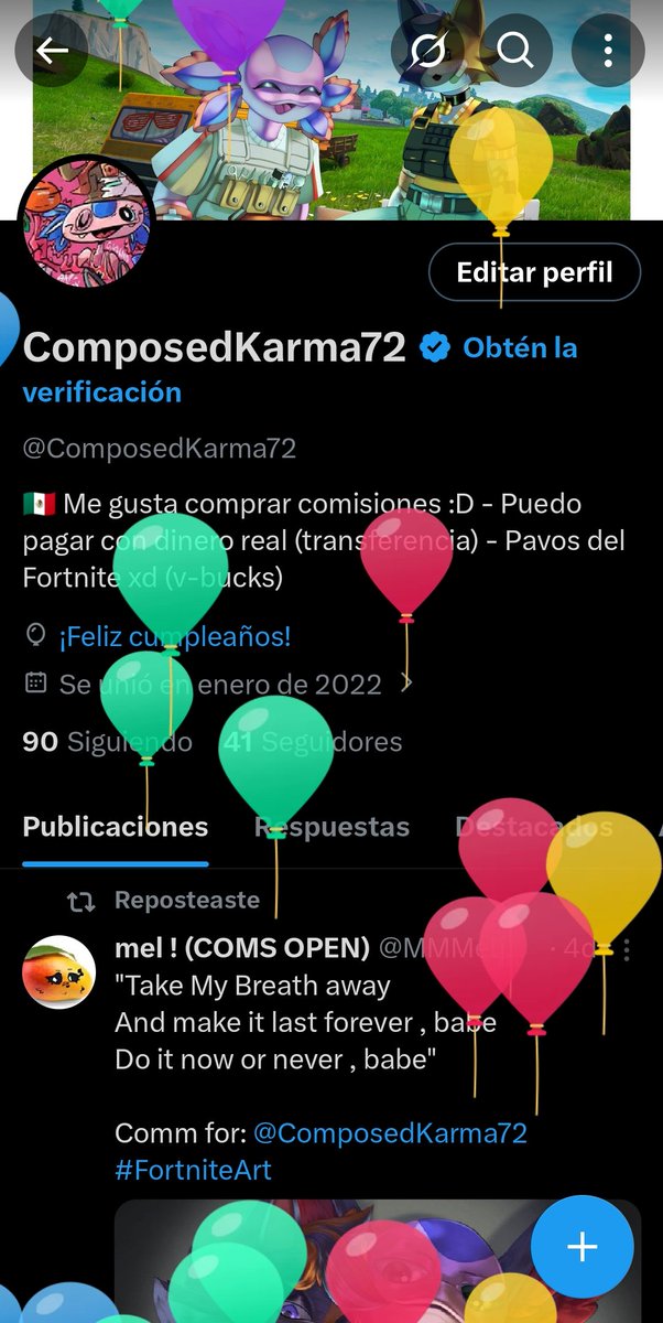 ComposedKarma72's tweet image. Wow, es la primera vez que celebro mi cumpleaños aquí en X.
Pues nada, otro año más a la cuenta!
Gracias a todos los que me han seguido, y a los artistas que han hecho increibles dibujos para mí, pero sobretodo...
Gracias a todos ustedes, a los cuales considero amigos!
