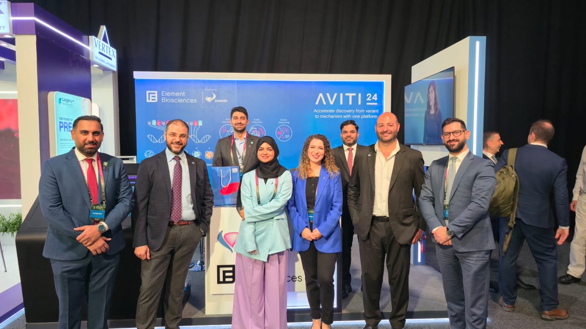 ZahrawiGroup's tweet photo. #𝗭𝗮𝗵𝗿𝗮𝘄𝗶𝗚𝗿𝗼𝘂𝗽, in partnership with #ElementBiosciences, participated in the #𝗣𝗠𝗙𝗚 𝗦𝘂𝗺𝗺𝗶𝘁 𝟮𝟬𝟮𝟱 – 𝗣𝗿𝗲𝗰𝗶𝘀𝗶𝗼𝗻 𝗠𝗲𝗱𝗶𝗰𝗶𝗻𝗲 𝗮𝗻𝗱 𝘁𝗵𝗲 𝗙𝘂𝘁𝘂𝗿𝗲 𝗼𝗳 𝗚𝗲𝗻𝗼𝗺𝗶𝗰𝘀 in 𝗗𝗼𝗵𝗮, #𝗤𝗮𝘁𝗮𝗿.

#ElementBiosciences #Qiagen #SidraMedicine https://t.co/ZYbj2YshOt