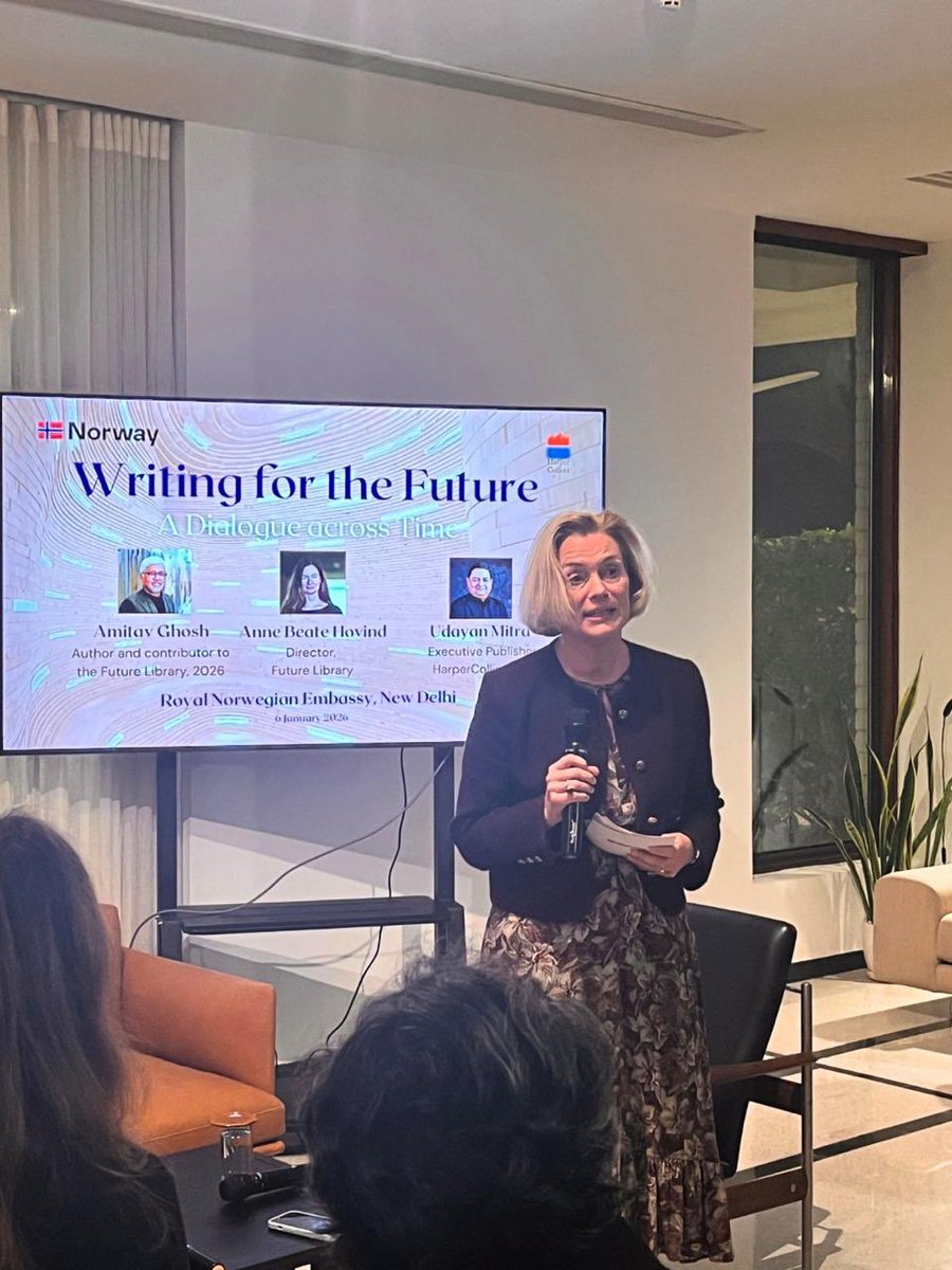 Ambassador May-Elin Stener tweet media