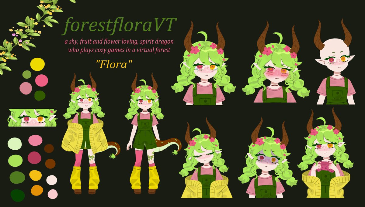 🐉 flora 🌺 forest dragon 🌲 tweet media