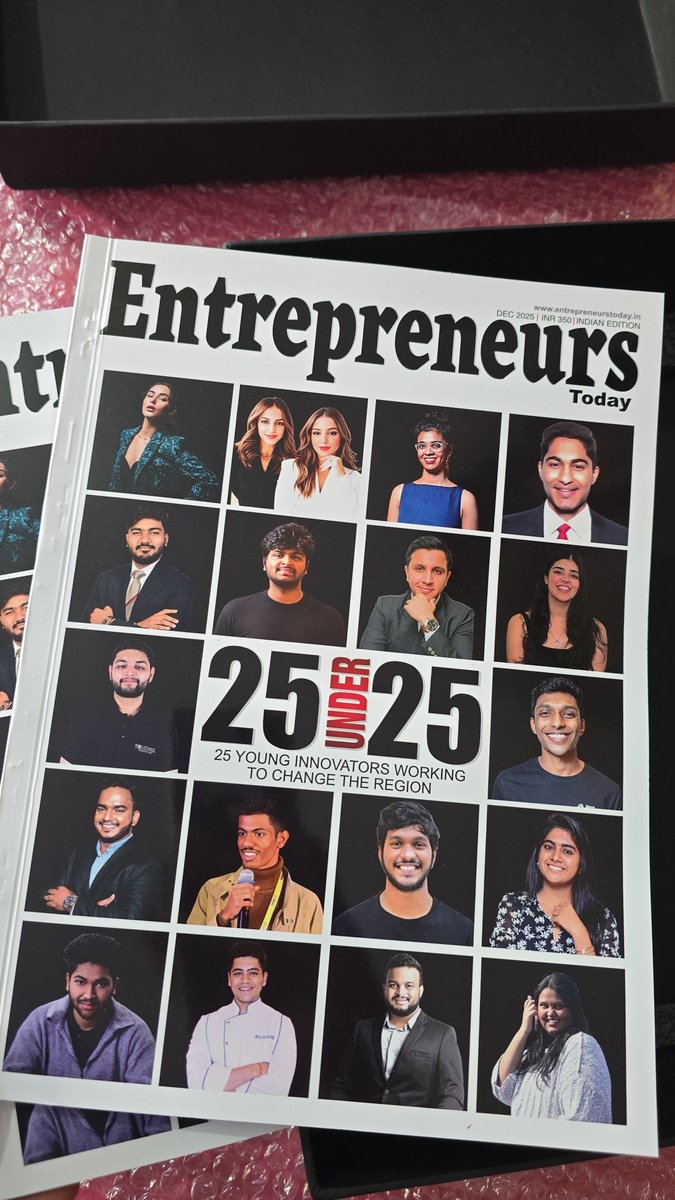 MBTCEO's tweet image. Chosen by work.
Crowned by results.
Entrepreneurs Today 25 Under 25 – 2025 ⚡

#25Under25 #CryptoTech #Founder #GodMode